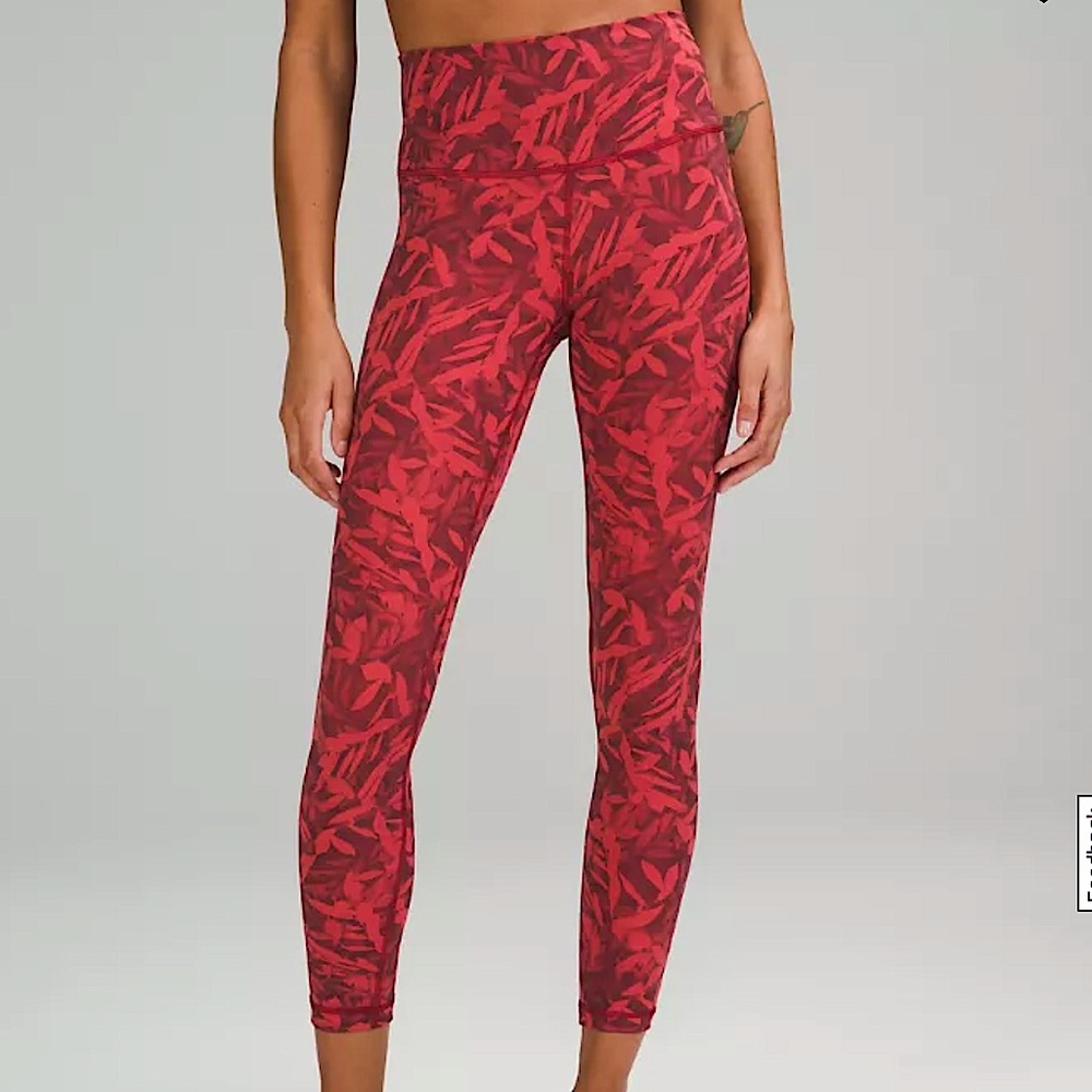 NWT Lululemon Wunder Under HR Tight 25”